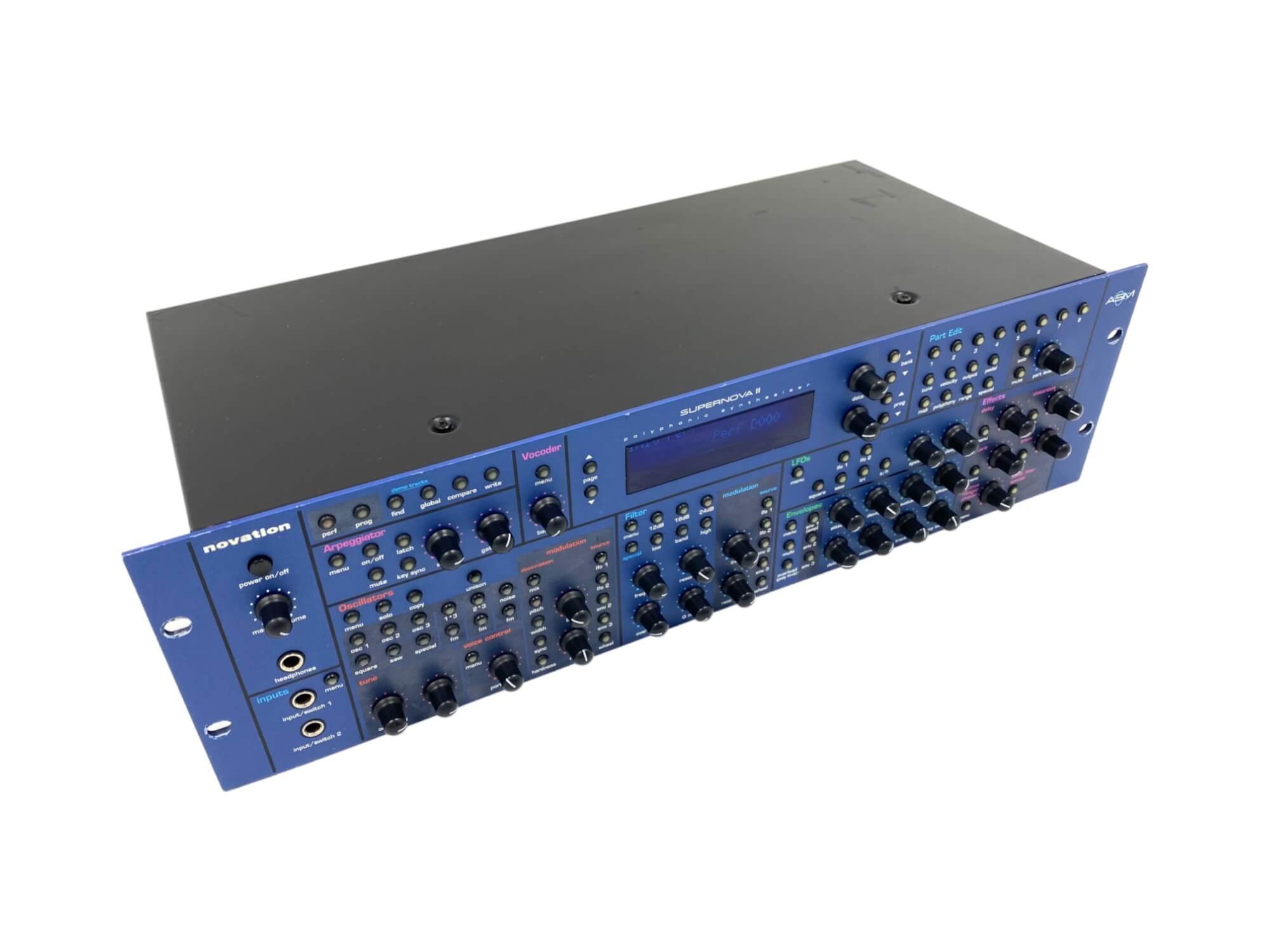 【正規店新品】Novation Supernova II Rack polyphonic synthesiser サウンドモジュール シンセ 訳有 Y6473893 音源モジュール